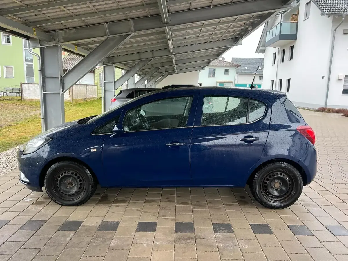 Używany Opel Corsa 116 KM (85 kW) 2015 Niebieski Hatchback