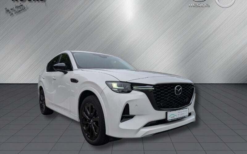 Rhodium white Gebraucht 2022 Mazda CX-60 Homura-Line SUV | 39.940 € (Guter Preis) - Bild 1/4