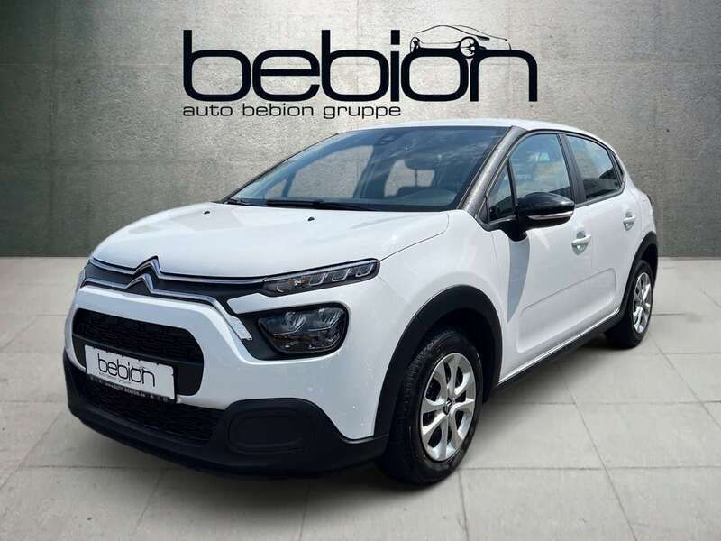 Schneeweiss Gebraucht 2022 Citroën C3 Feel Kleinwagen | 11.480 € (Guter Preis) - Bild 1/4