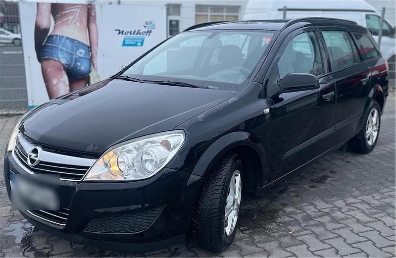 Schwarz Gebraucht 2007 Opel Astra Kombi | 2.100 € - Bild 1/4