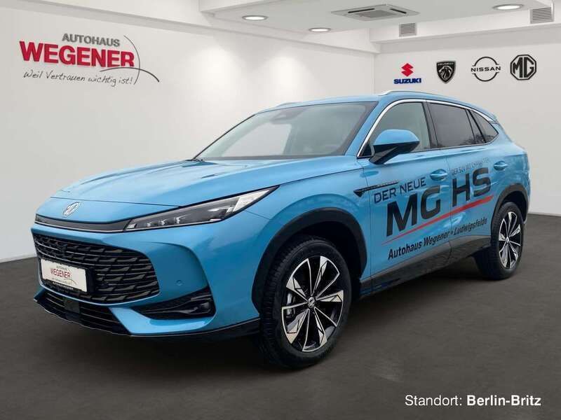 Arctic blue Gebraucht 2024 MG HS Luxury SUV | 28.410 € (Guter Preis) - Bild 1/4