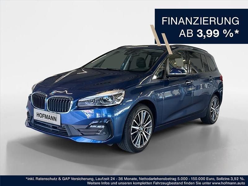 Phytonicblau metallic Gebraucht 2022 BMW 218 Gran Tourer Advantage Van / Kleinbus | 23.440 € (Etwas zu teuer) - Bild 1/2