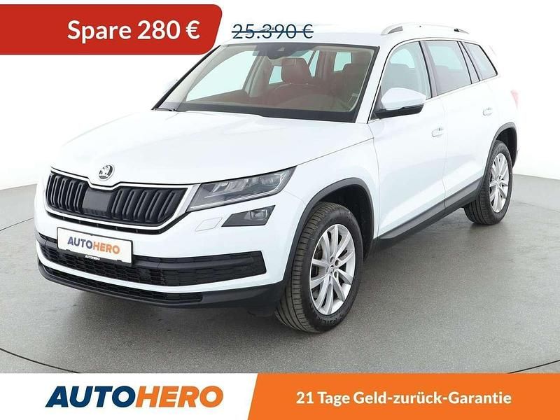 Bila laser white Gebraucht 2018 Skoda Kodiaq Style SUV | 25.110 € (Guter Preis) - Bild 1/3