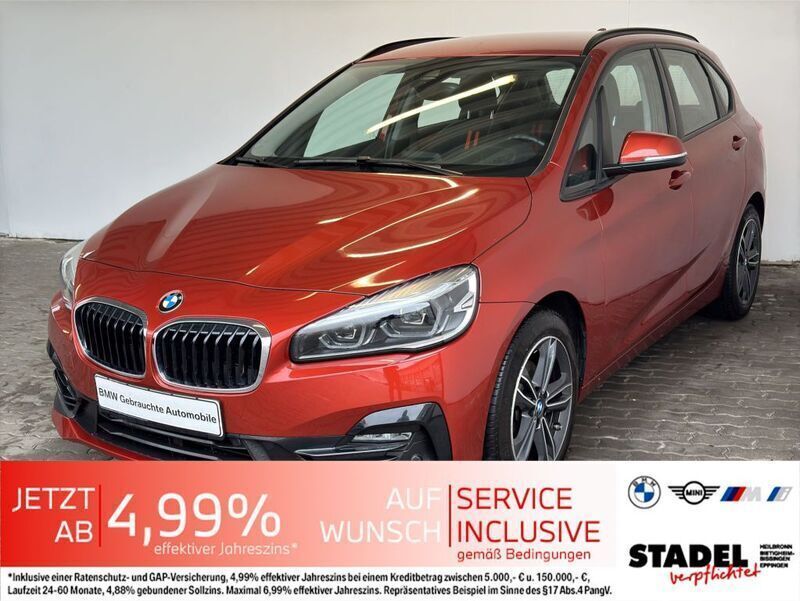 Orange Gebraucht 2021 BMW 216 Active Tourer Sport Line Van / Kleinbus | 19.444 € (Fairer Preis) - Bild 1/4