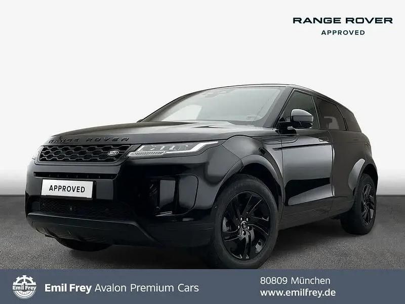 Schwarz Gebraucht 2021 Land Rover Range Rover evoque S SUV | 34.699 € (Fairer Preis) - Bild 1/4