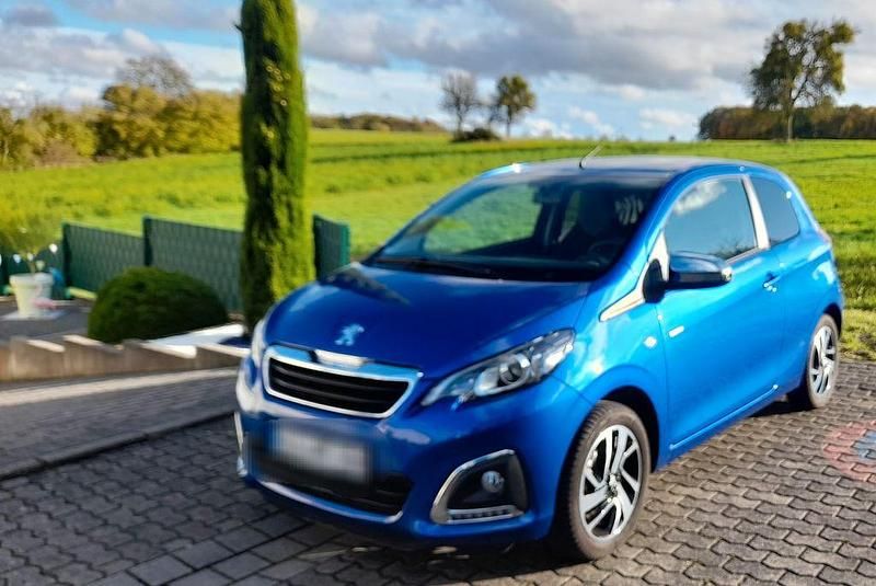 Blau Gebraucht 2021 Peugeot 108 Style Kleinwagen | 10.900 € (Fairer Preis) - Bild 1/4