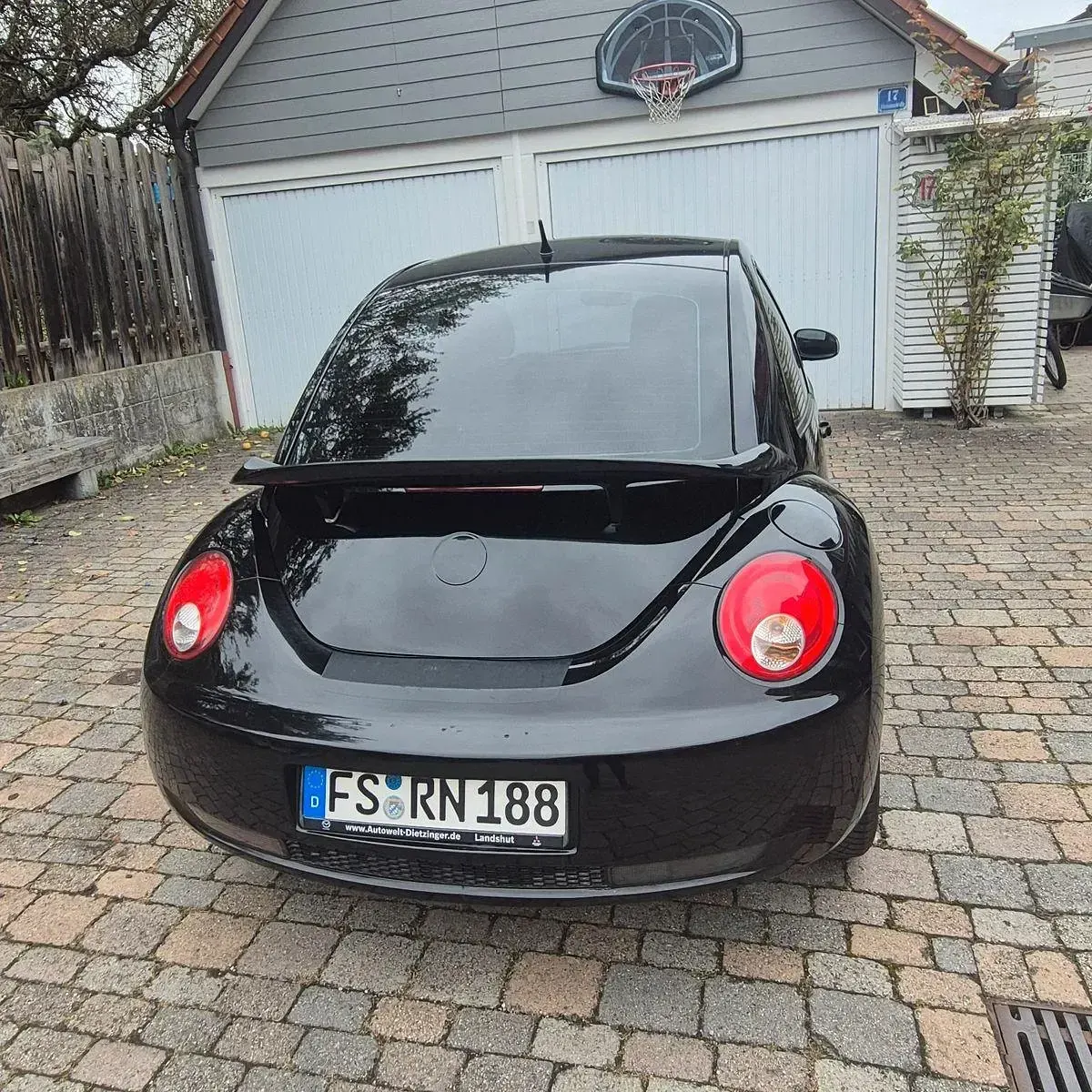 Brugt VW New Beetle 105 HK (77 kW) 2007 Sort Hatchback