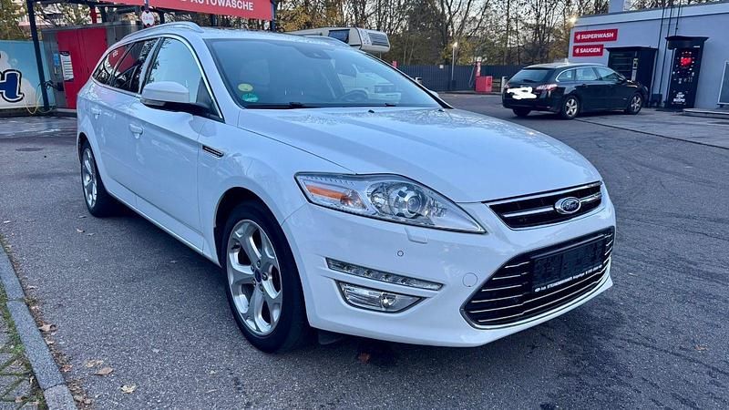 Weiß Gebraucht 2014 Ford Mondeo Titanium Kombi | 7.699 € (Superpreis) - Bild 1/4