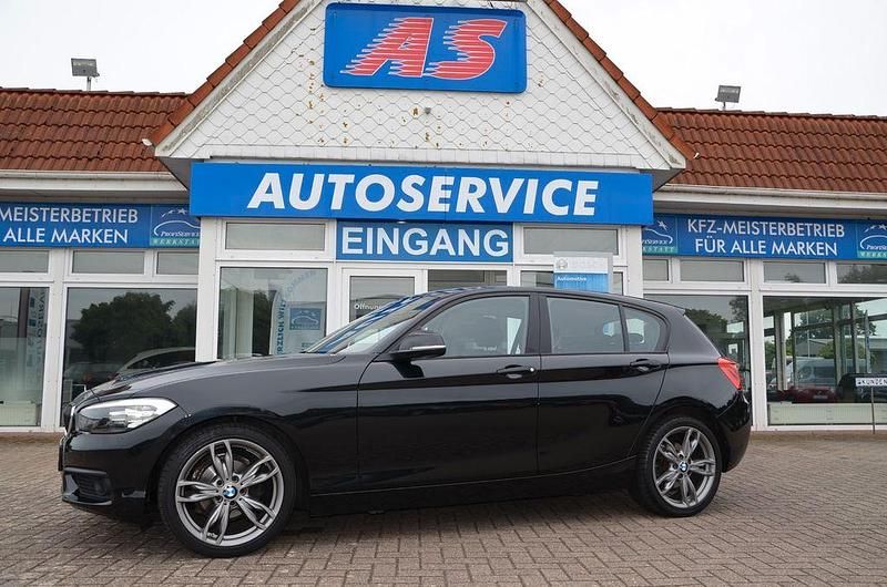 Schwarz Gebraucht 2018 BMW 118 M Sport Kleinwagen | 15.990 € (Guter Preis) - Bild 1/4