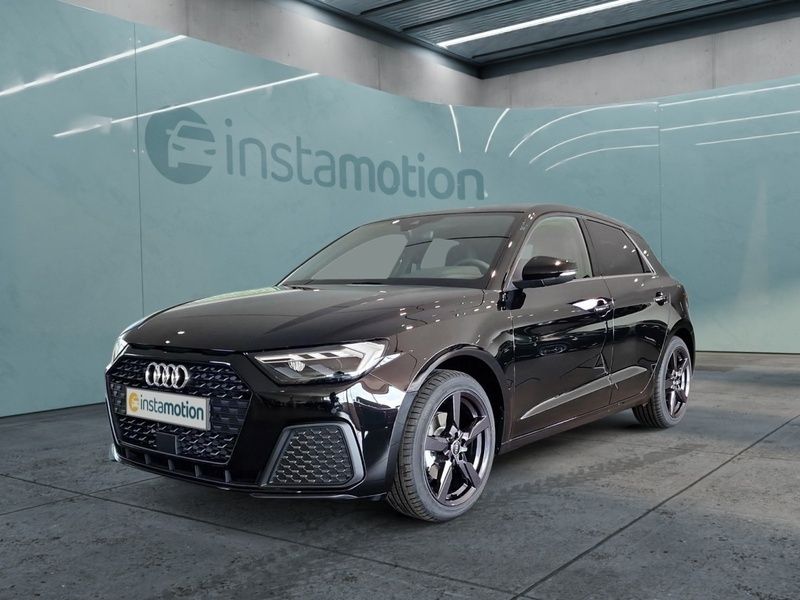 Schwarz Gebraucht 2024 Audi A1 Sportback S-Line Kleinwagen | 29.380 € (Teuer) - Bild 1/4