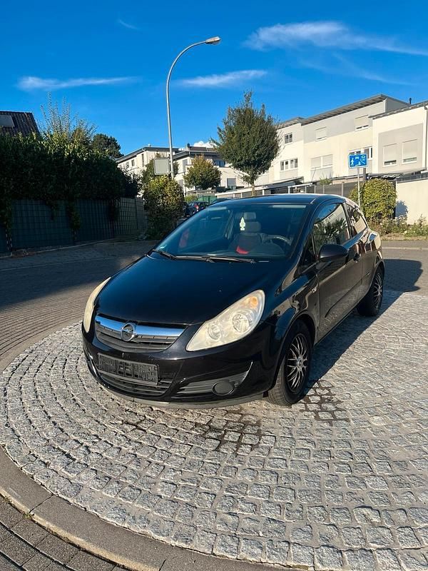 Schwarz Gebraucht 2007 Opel Corsa Kleinwagen | 2.500 € (Etwas zu teuer) - Bild 1/4