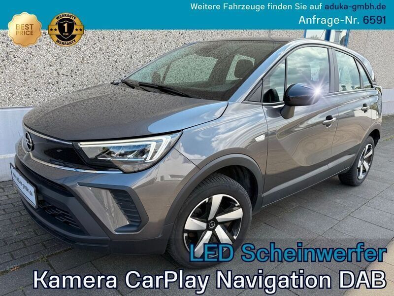 Grau Gebraucht 2022 Opel Crossland Edition SUV | 13.999 € (Superpreis) - Bild 1/4