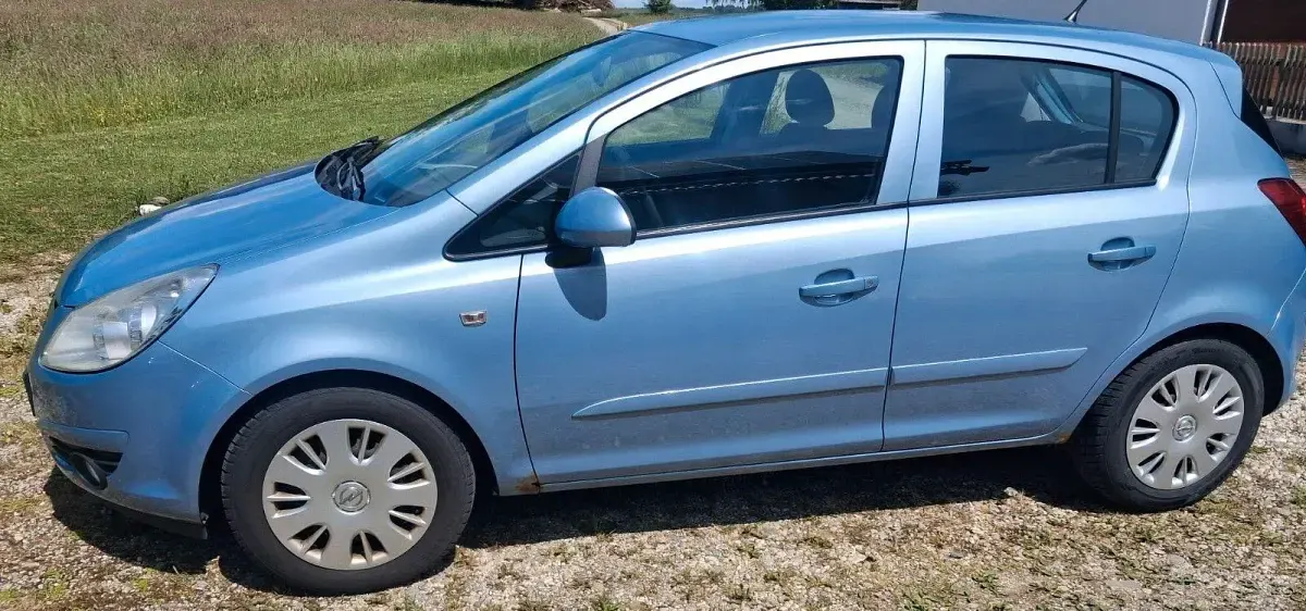 Gebraucht Opel Corsa 80 PS (58 kW) 2007 Blau Kleinwagen