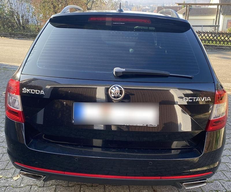 Gebraucht Skoda Octavia RS 184 PS (135 kW) 2014 Schwarz Kleinwagen