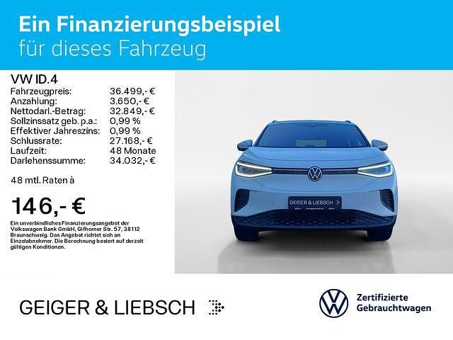 Gebraucht VW ID.4 Pro Performance 150 kW (204 PS) 2023 Gletscherweiß metallic SUV