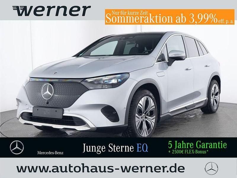 Lack hightechsilber Gebraucht 2024 Mercedes EQE300 Electric Art SUV | 60.906 € (Guter Preis) - Bild 1/4