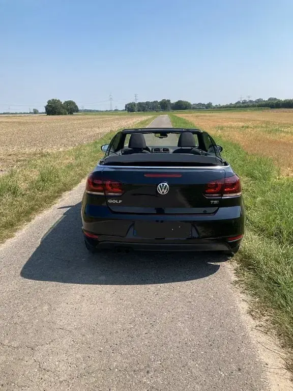 Gebraucht VW Golf Cabriolet 122 PS (89 kW) 2012 Schwarz Cabrio
