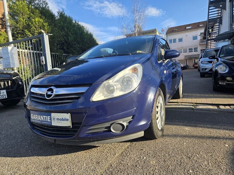 Blau Gebraucht 2009 Opel Corsa Selection Kleinwagen | 1.350 € (Guter Preis) - Bild 1/4