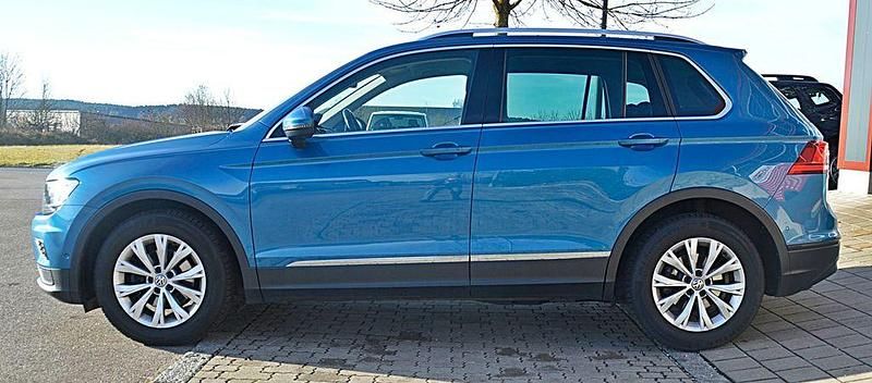 Brugt VW Tiguan 125 HK (91 kW) 2018 Blå SUV