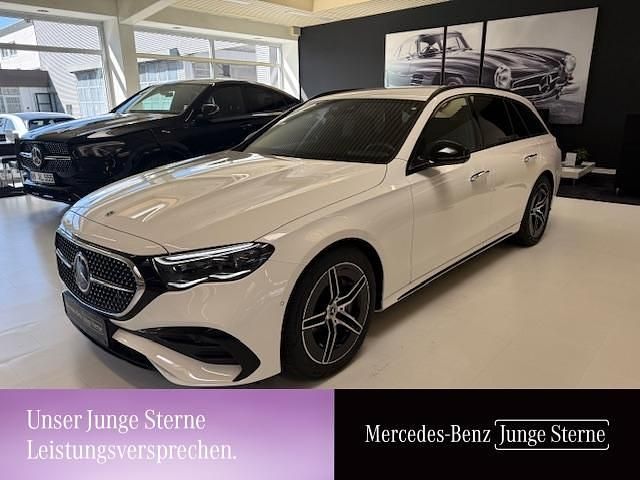 Weiß Gebraucht 2024 Mercedes E300 AMG Kombi | 53.790 € (Superpreis) - Bild 1/3