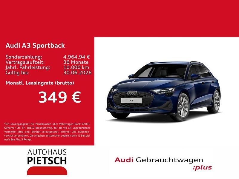 Second-hand Audi A3 204 CP (150 kW) 2025 Albastru Berlinǎ