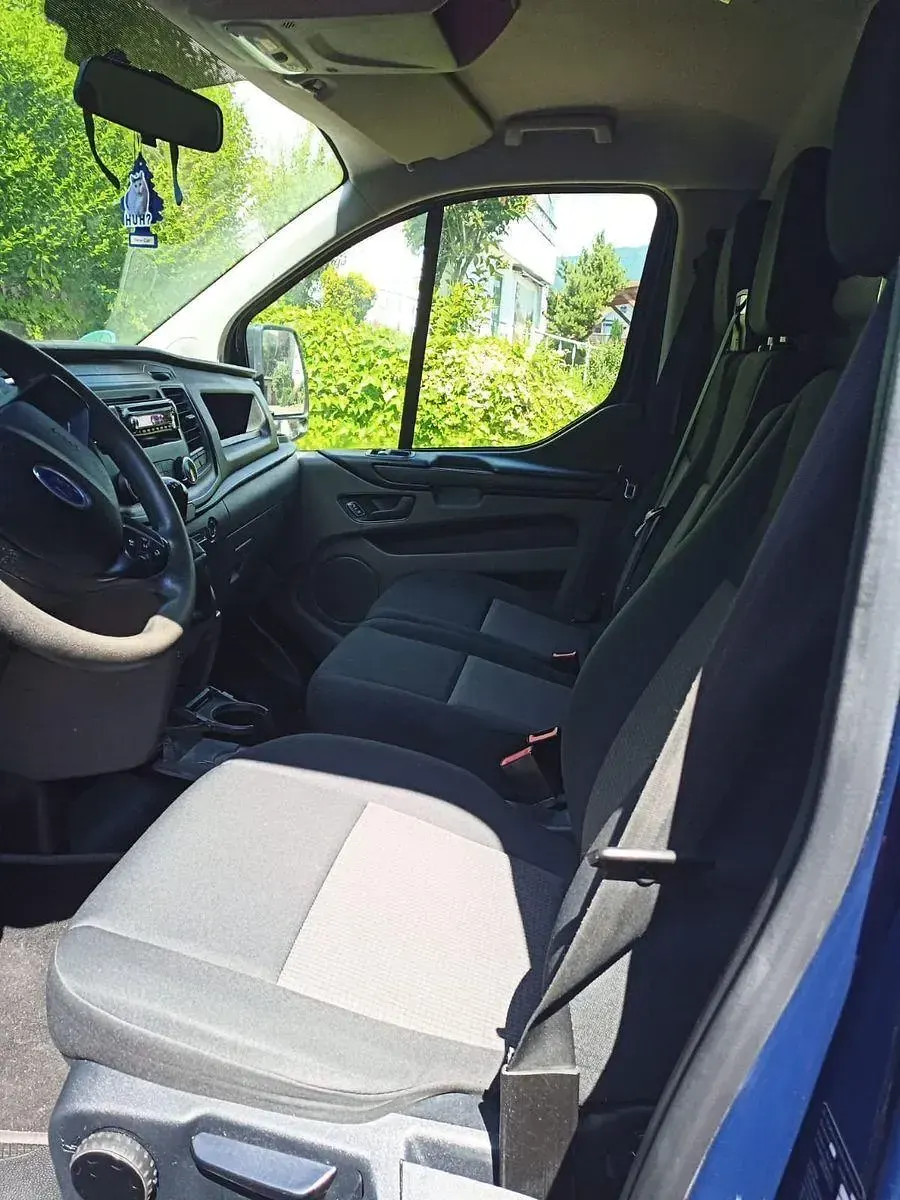 Gebraucht Ford Transit Custom 107 PS (78 kW) 2019 Blau Van / Kleinbus