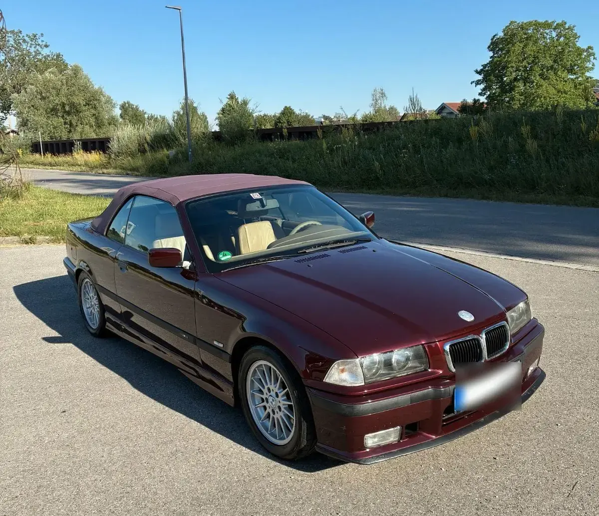 Gebraucht BMW 320 Cabriolet Performance 150 PS (110 kW) 1998 Rot Cabrio