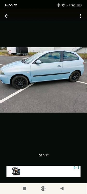 Blau Gebraucht 2006 Seat Ibiza Kleinwagen | 2.000 € (Etwas zu teuer) - Bild 1/4