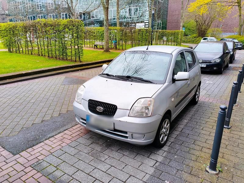 Gebraucht Kia Picanto 69 PS (50 kW) 2006 Silber Kleinwagen