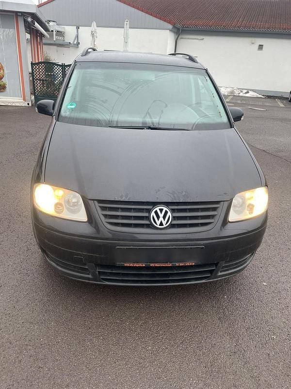 Gebraucht VW Touran 105 PS (77 kW) 2004 Schwarz Van / Kleinbus