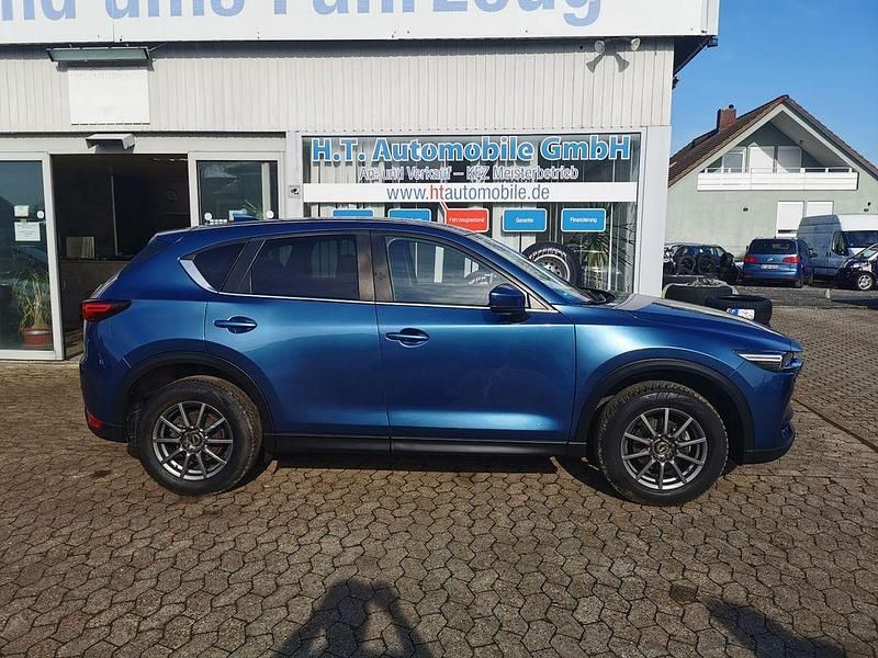 Gebraucht Mazda CX-5 Exclusive-Line 165 PS (121 kW) 2018 Blau SUV