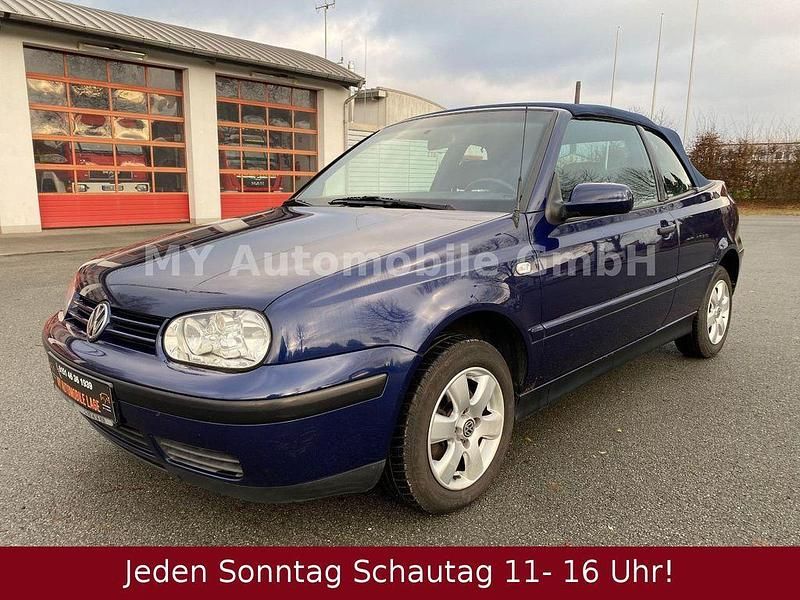 Gebraucht VW Golf Cabriolet Comfortline 75 PS (55 kW) 2000 Blau Cabrio