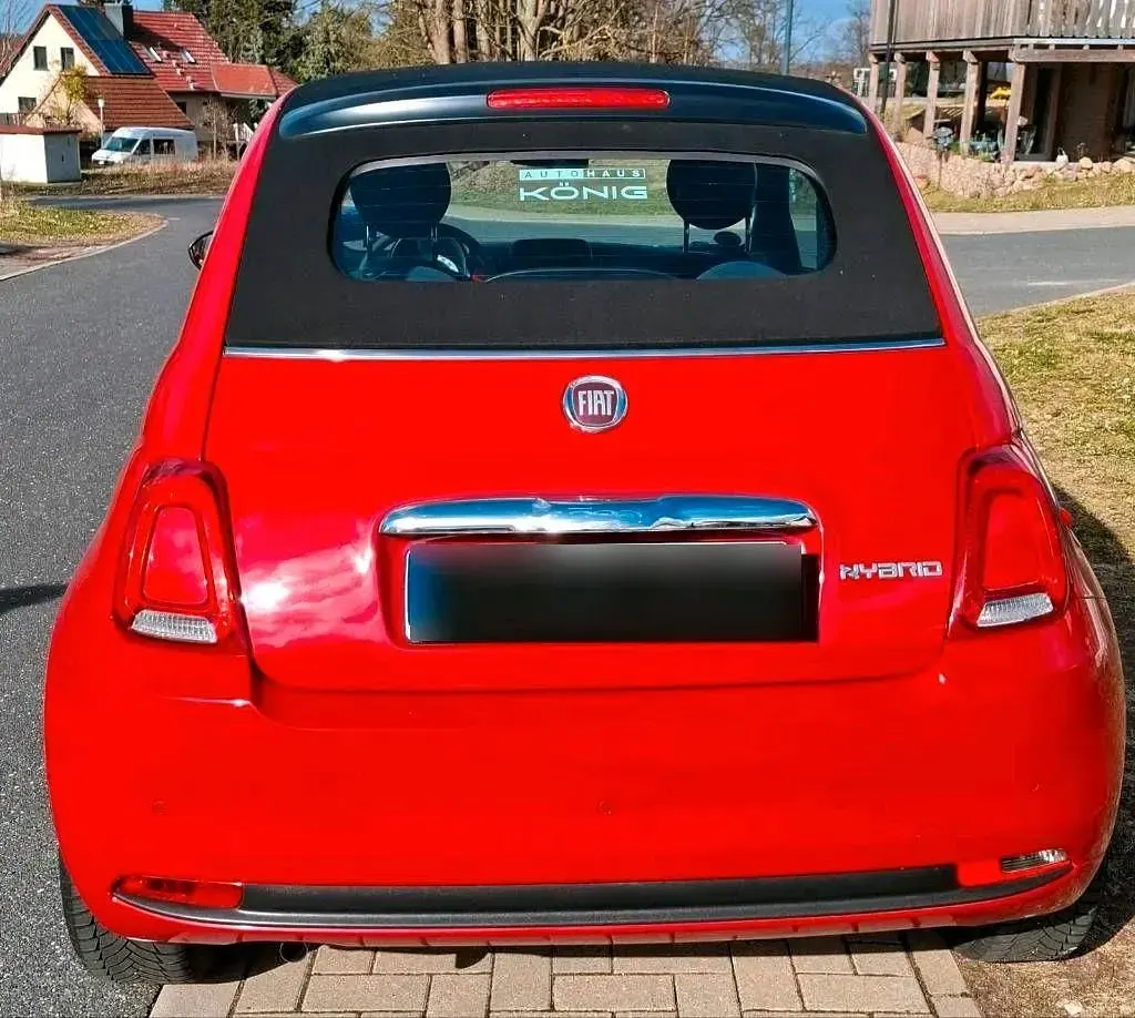 Gebraucht Fiat 500 69 PS (50 kW) 2023 Rot Cabrio