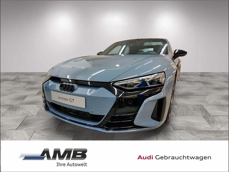 Kemoragrau metallic Gebraucht 2023 Audi e-tron GT quattro Advanced Limousine | 76.980 € (Teuer) - Bild 1/3