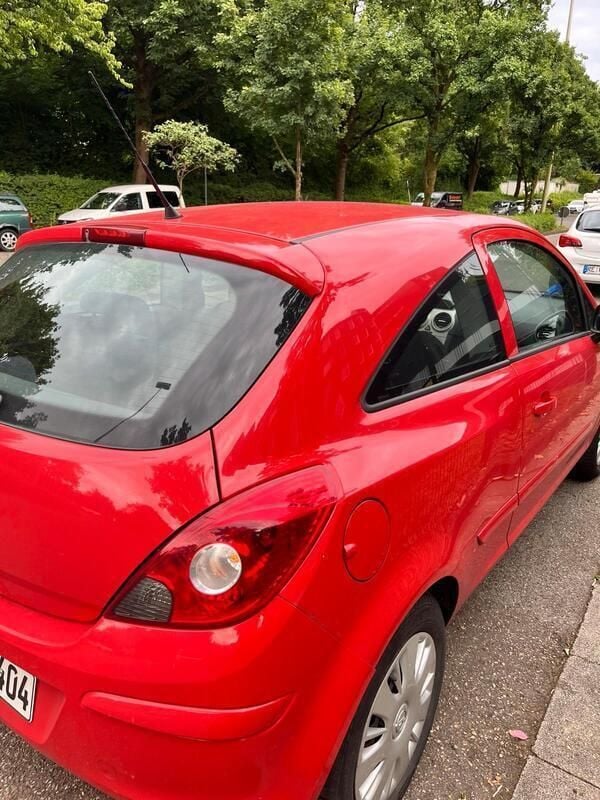 Rot Gebraucht 2007 Opel Corsa Kleinwagen | 1.200 € (Guter Preis) - Bild 1/4
