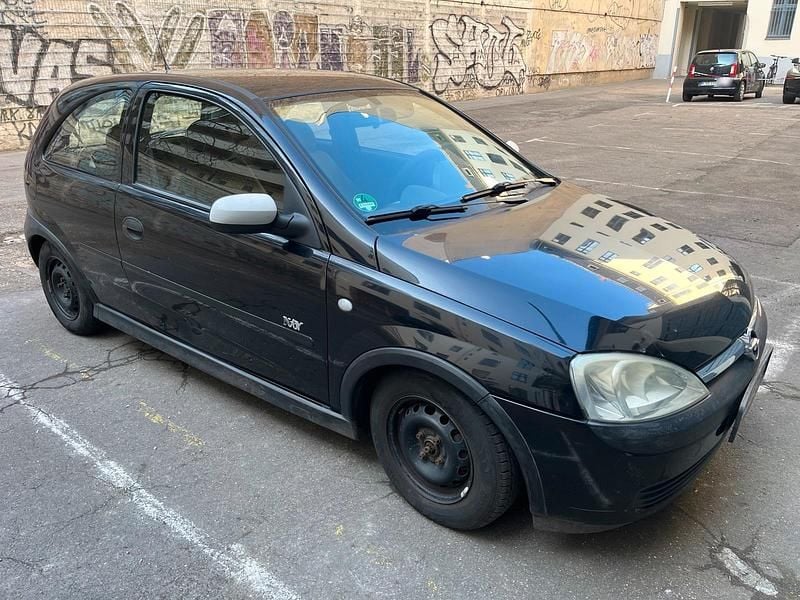 Gebraucht Opel Corsa 75 PS (55 kW) 2003 Schwarz Kleinwagen
