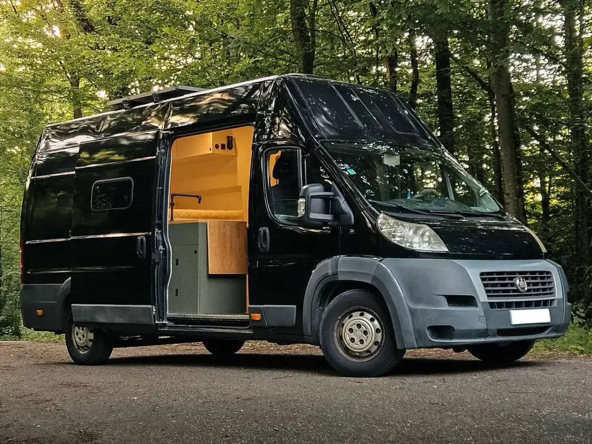 Gebraucht Fiat Ducato 120 PS (88 kW) 2008 Schwarz Van
