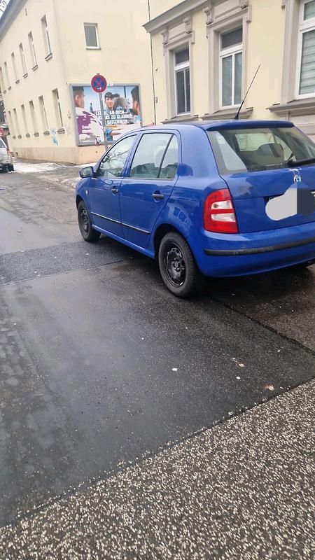 Gebraucht Skoda Fabia 75 PS (55 kW) 2003 Blau Kleinwagen