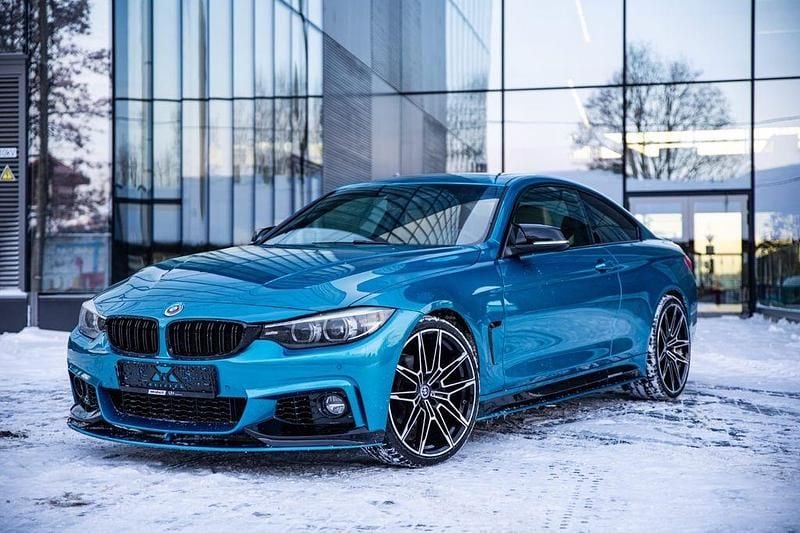Blau Gebraucht 2018 BMW 430 M Sport Coupé | 23.999 € (Superpreis) - Bild 1/4