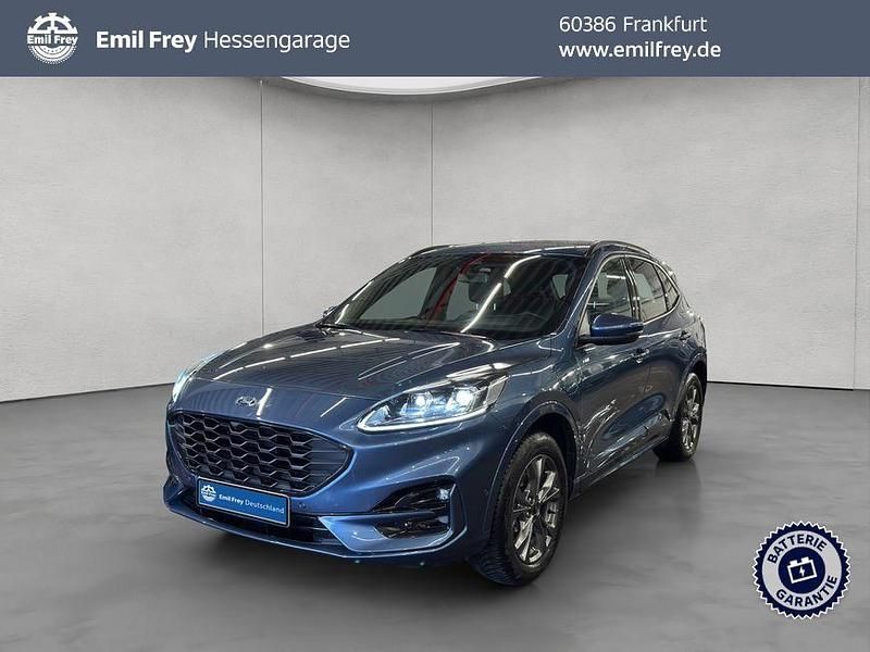 Chroma blau metallic Gebraucht 2024 Ford Kuga ST-Line SUV | 25.750 € (Superpreis) - Bild 1/3