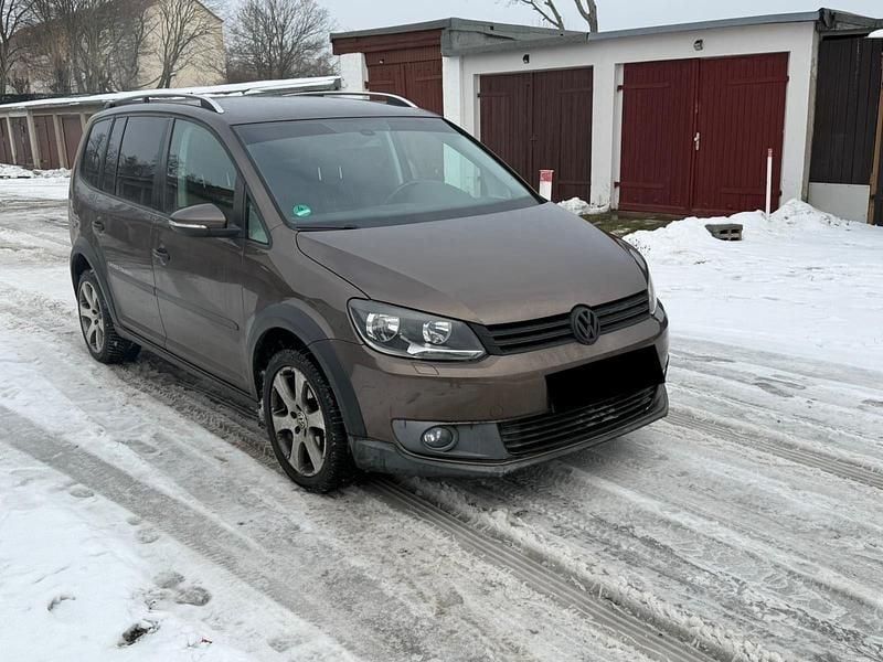 Gebraucht VW Touran Cross 2007 Braun Van / Kleinbus