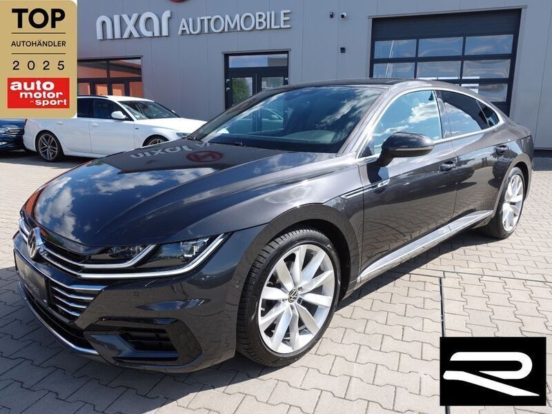 Grau Gebraucht 2018 VW Arteon R-line Limousine | 25.980 € (Etwas zu teuer) - Bild 1/4