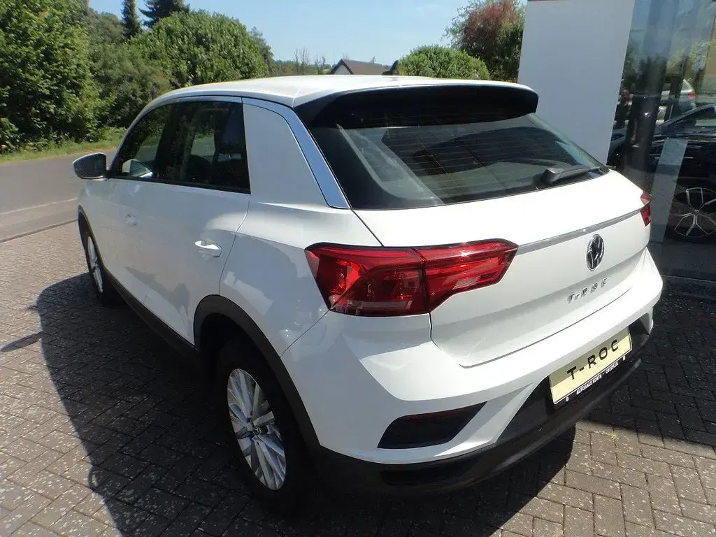 Gebraucht VW T-Roc 116 PS (85 kW) 2019 Weiß SUV