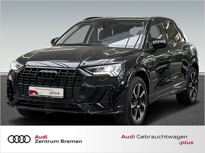 Mythosschwarz metallic Gebraucht 2024 Audi Q3 S-Line SUV | 44.940 € (Etwas zu teuer) - Bild 1/4