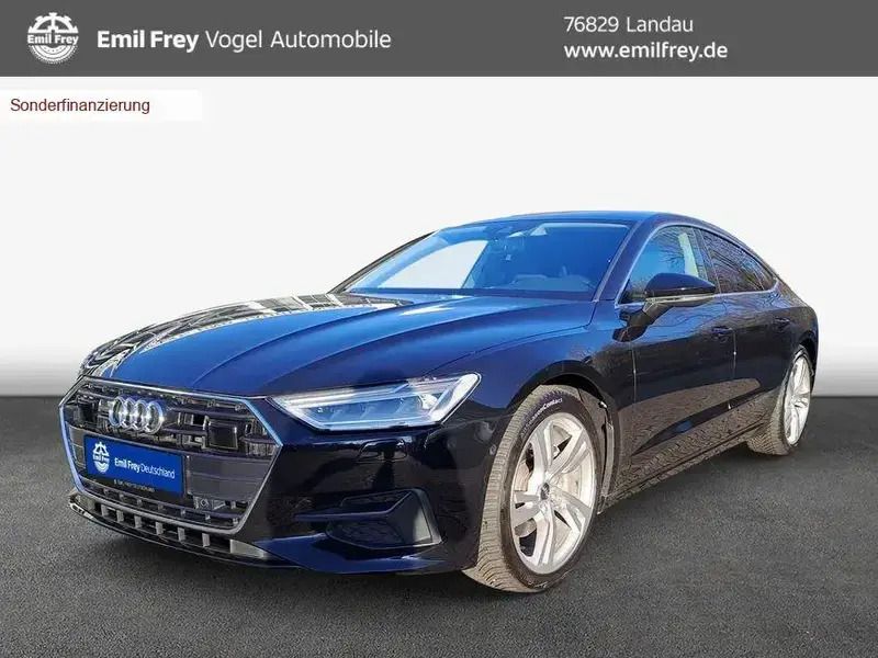Mythosschwarz metallic Gebraucht 2019 Audi A7 Basis Kleinwagen | 29.990 € (Superpreis) - Bild 1/3