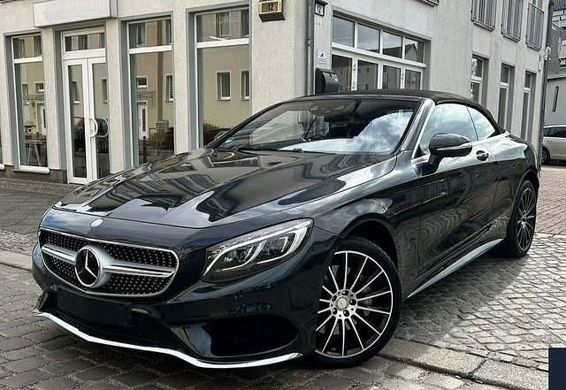 Schwarz Gebraucht 2016 Mercedes 500 AMG Cabrio | 63.880 € - Bild 1/4