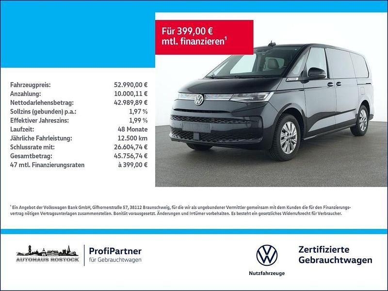 Schwarz Gebraucht 2023 VW T7 Life Van | 52.990 € (Etwas zu teuer) - Bild 1/4