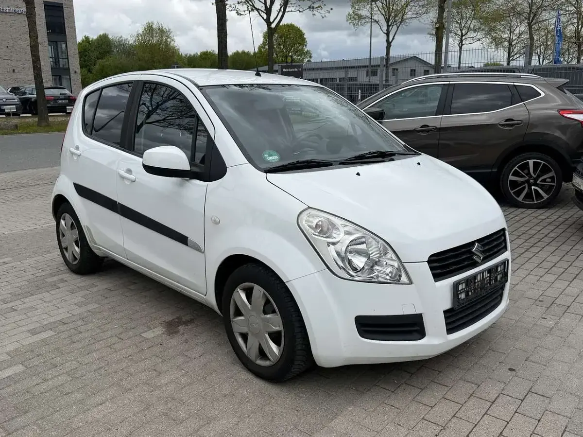 Brugt Suzuki Splash Basic 65 HK (47 kW) 2012 Hvid Hatchback