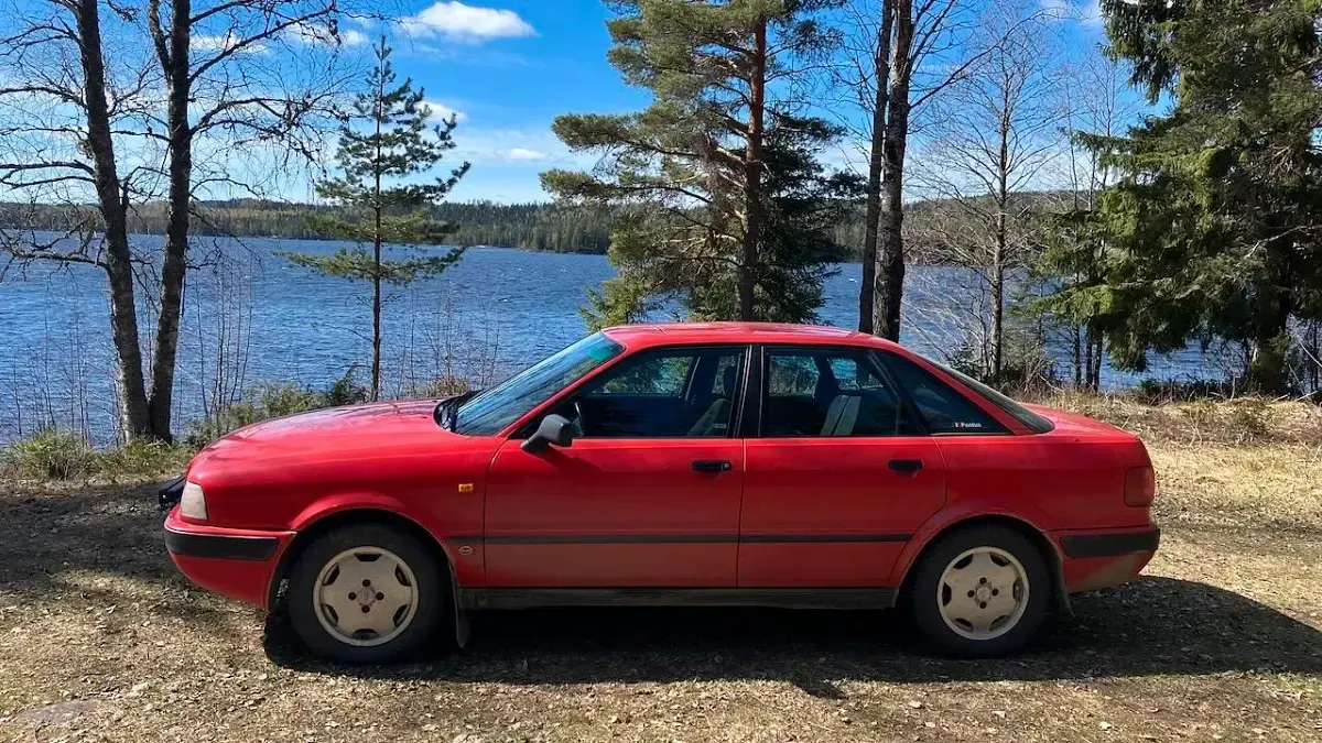Gebraucht Audi 80 Sport 133 PS (97 kW) 1992 Rot Limousine