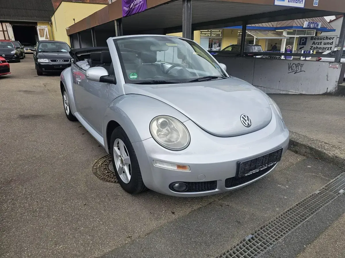 Używany VW New Beetle Cabriolet 102 KM (75 kW) 2007 Srebrny Kabriolet